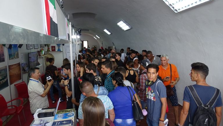 34 ألف زائر لجناح سفارة الإمارات بمعرض الكتاب في هافانا