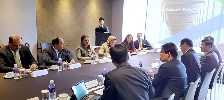 مباحثات مصرية كورية لزيادة الاستثمارات فى مصر مباحثات مصرية كورية لزيادة الاستثمارات