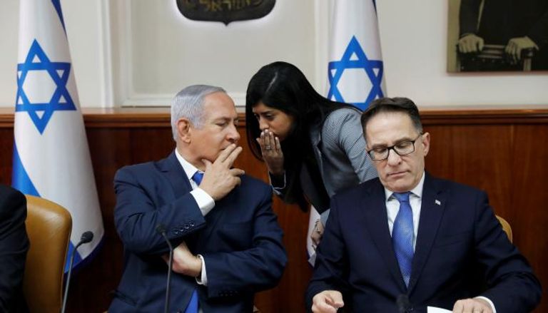 نتنياهو خلال جلسة حكومية 