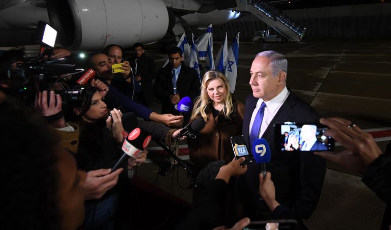 نتنياهو خلال جلسة حكومية