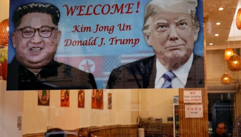 لافتات ترحيب بقمة ترامب وكيم في فيتنام