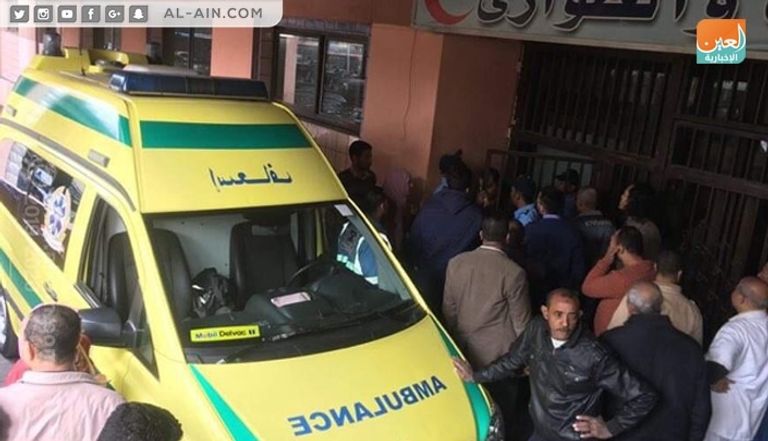 حريق في محطة مصر بالقاهرة