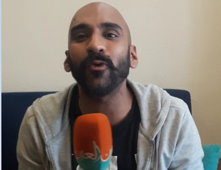 المذيع الهندي ساهيل خاطار يتحدث لـ"العين الإخبارية"