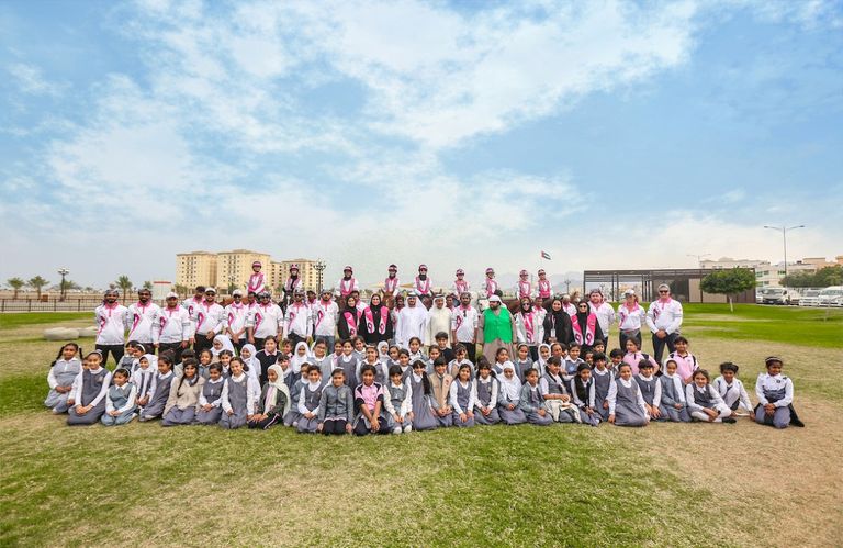 مسيرة القافلة الوردية