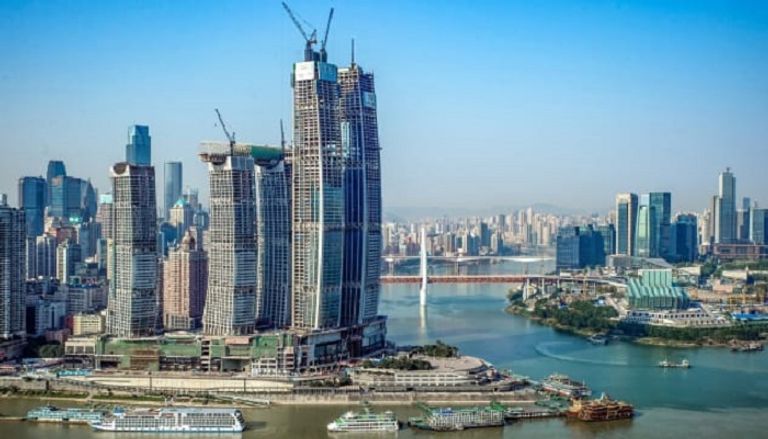 ناطحة السحاب الأفقية في الصين