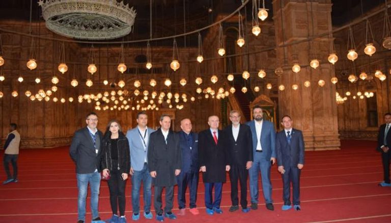 اهتمام رئيس ألبانيا وحرصه على زيارة قلعة صلاح الدين الأيوبي بالقاهرة