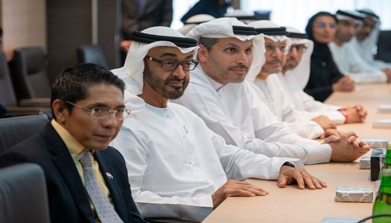 محمد بن زايد يزور مصنع غلوبل فاوندريز