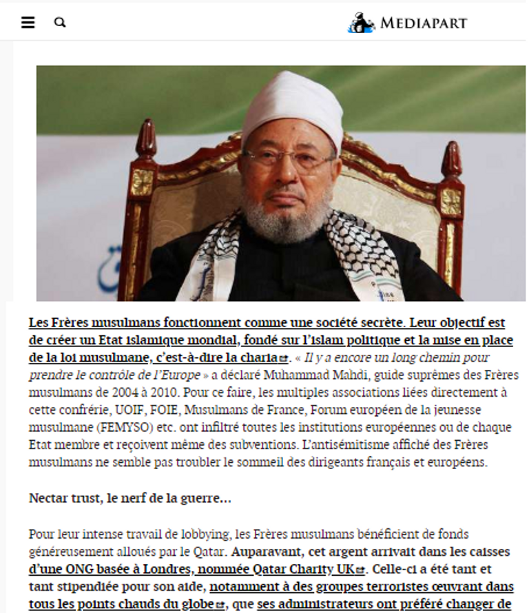 التوغل الإخواني في أوروبا يثير قلق المجتمع الفرنسي