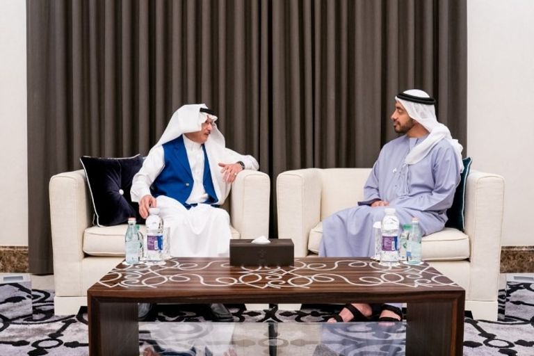 عبدالله بن زايد آل نهيان يستقبل الأمين العام لمنظمة التعاون الإسلامي الشيخ عبدالله بن زايد آل نهيان يستقبل الأمين العام لمنظمة التعاون الإسلامي