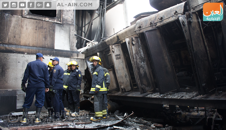 حادث قطار محطة مصر