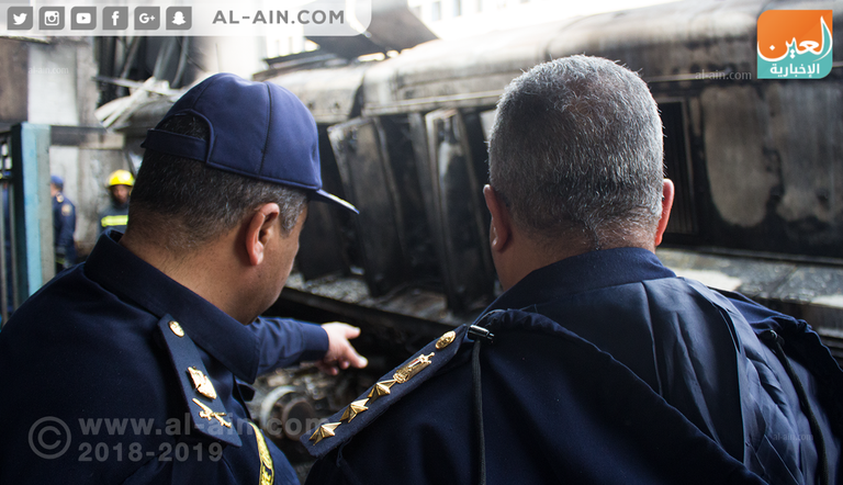 حادث قطار محطة مصر