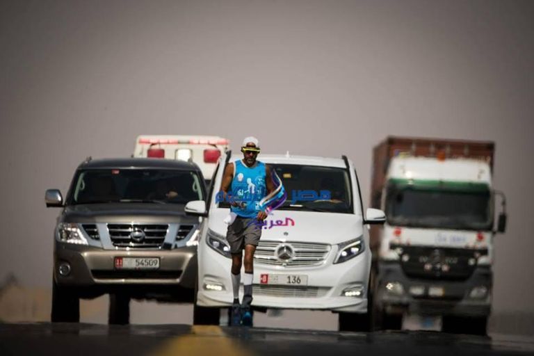 الرحالة الإماراتي الدكتور خالد جمال السويدي