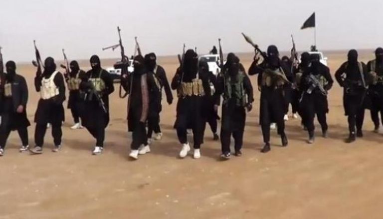 مقاتلون من تنظيم داعش الإرهابي