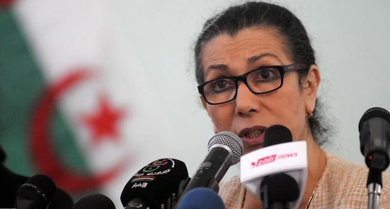 زعيمة حزب العمال الجزائري لويزة حنون زعيمة حزب العمال في الجزائر ورئيس البرلمان الجزائري السابق