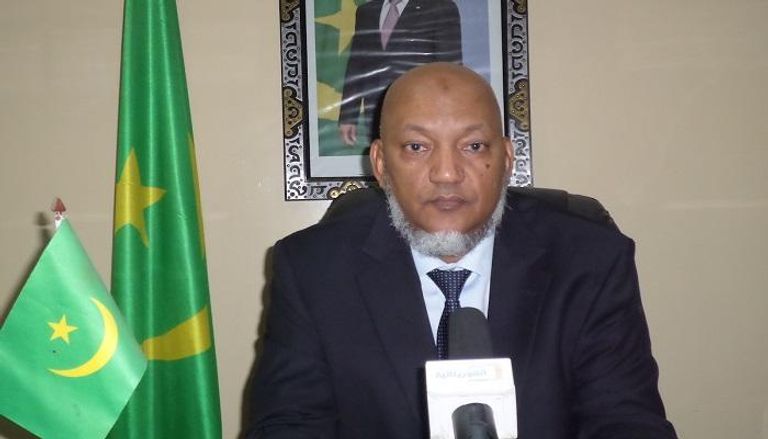 الرئيس المؤقت للحزب الحاكم بموريتانيا سيدنا عالي خونة- أرشيفية الرئيس الموريتاني محمد ولد عبدالعزيز - أرشيفية