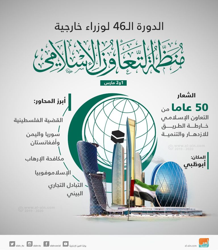 الشيخ عبدالله بن زايد خلال أعمال المجلس الوزاري لـ