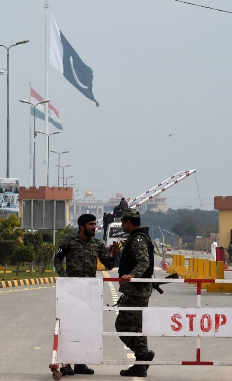 الحدود الباكستانية الهندية