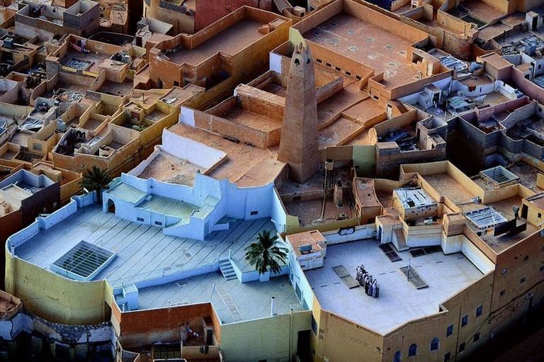 مدينة غرداية في وادي مزاب - صورة أرشيفية