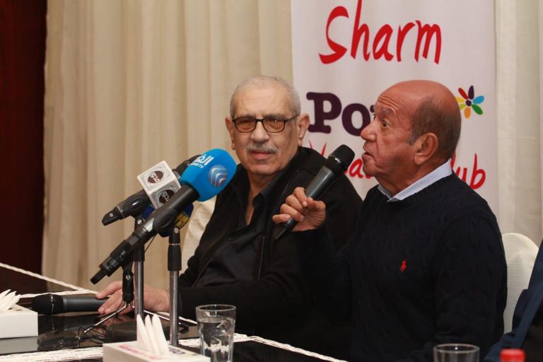 لطفي لبيب خلال ندوة تكريمه