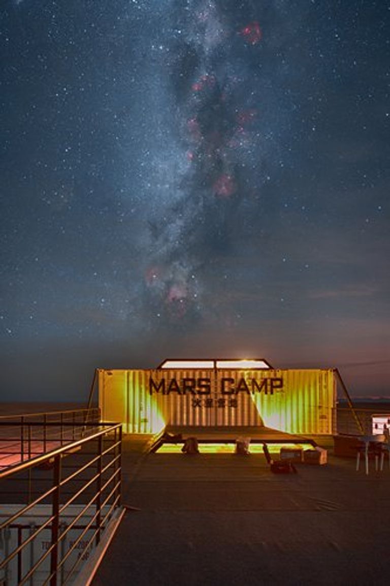قاعدة صينية تحاكي المريخ لتشجيع الشباب على استكشاف الفضاء