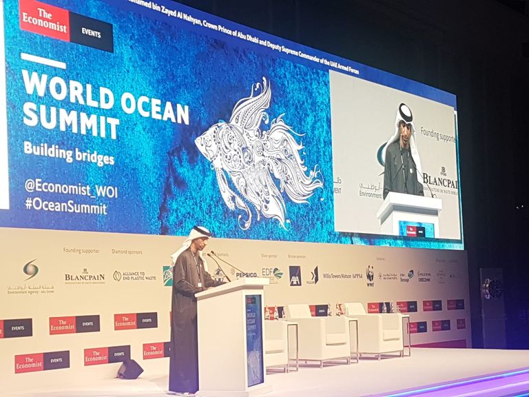 الشيخ عبدالله بن زايد آل نهيان يشهد انطلاق قمة المحيطات 2019