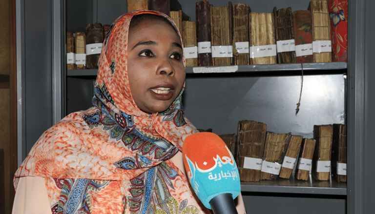 إحدى المخطوطات بدار الكتب الإثيوبية