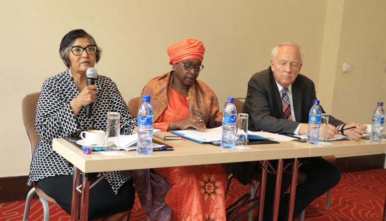 رئيسة لجنة حقوق الإنسان التابعة للأمم المتحدة بجنوب السودان