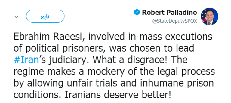 تغريدة نائب المتحدث باسم الخارجية الأمريكية