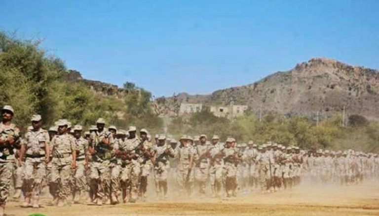 قوات تابعة للواء 35 مدرع في تعز