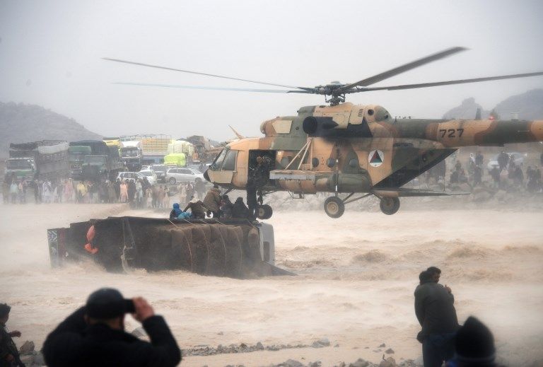 ضحايا السيول في أفغانستان