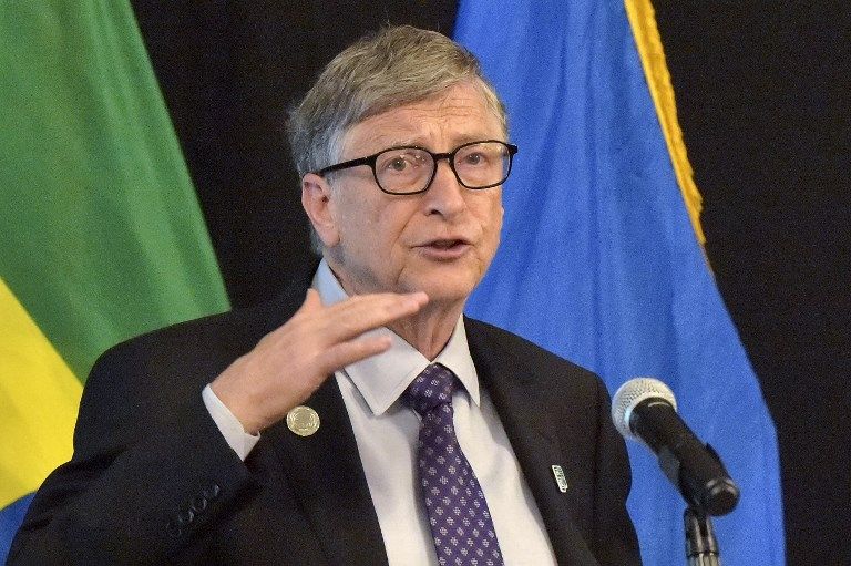 بيل جيتس الشريك المؤسس لشركة مايكروسوفت-أ ف ب جيف بيزوس يتصدر قائمة أغنى رجال العالم