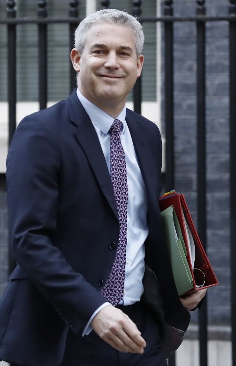 ستيفن باركلي وزير شؤون بريكست- أ ف ب إصرار بريطاني على التوصل إلى اتفاق وتحقيق بريكست