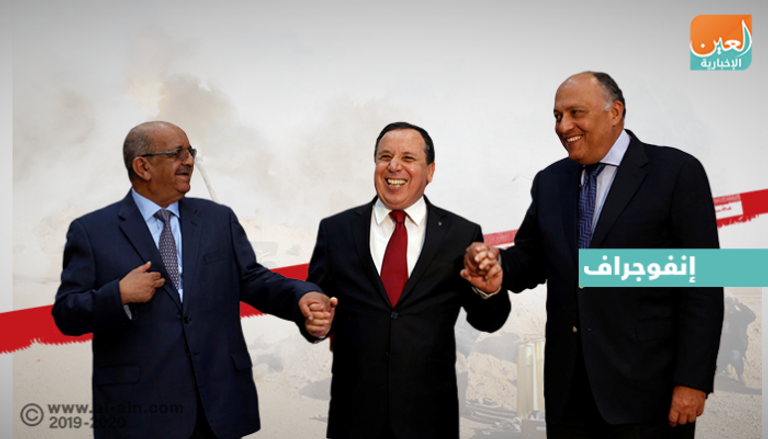 اجتماع وزراء خارجية دول الجوار الليبي