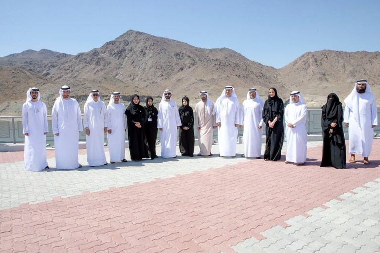 الشيخ محمد بن راشد آل مكتوم في جولة ميدانية