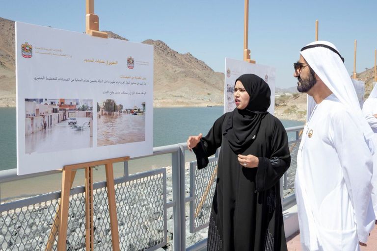 الشيخ محمد بن راشد آل مكتوم في جولة ميدانية