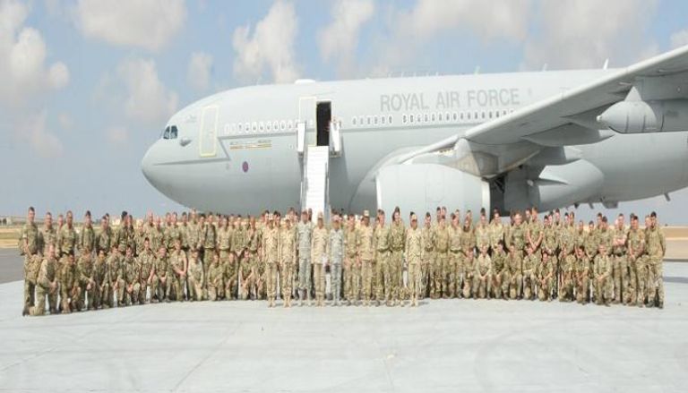 القوات المشاركة في التدريب العسكري المصري البريطاني المشترك "أحمس -1"