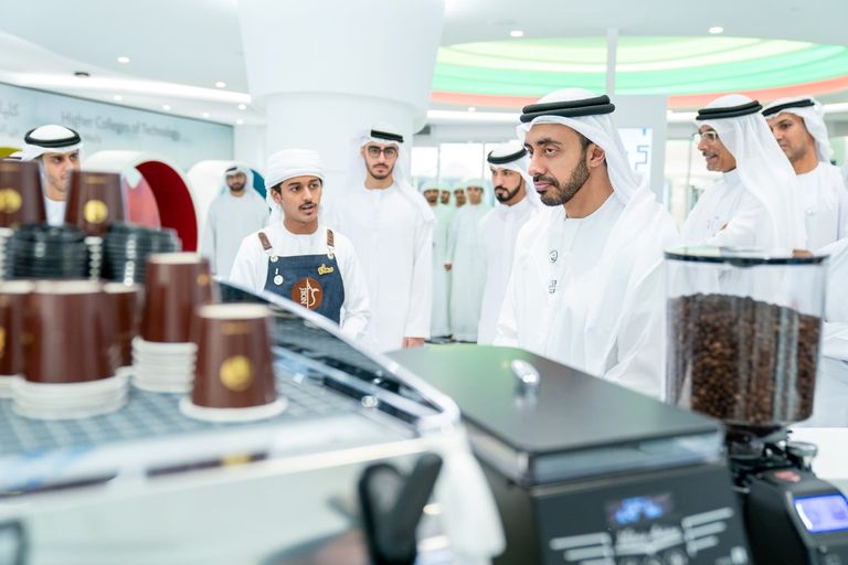 عبدالله بن زايد يدشن أول منطقة حرة إبداعية في كليات التقنية بدبي