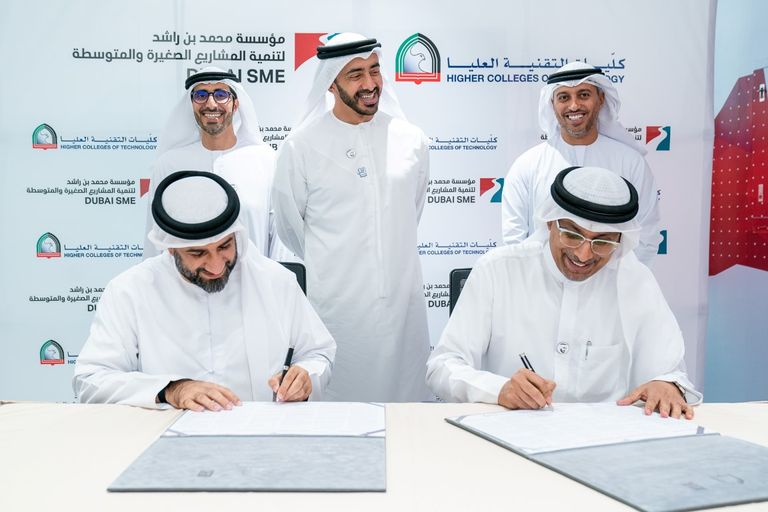 عبدالله بن زايد يدشن أول منطقة حرة إبداعية في كليات التقنية بدبي