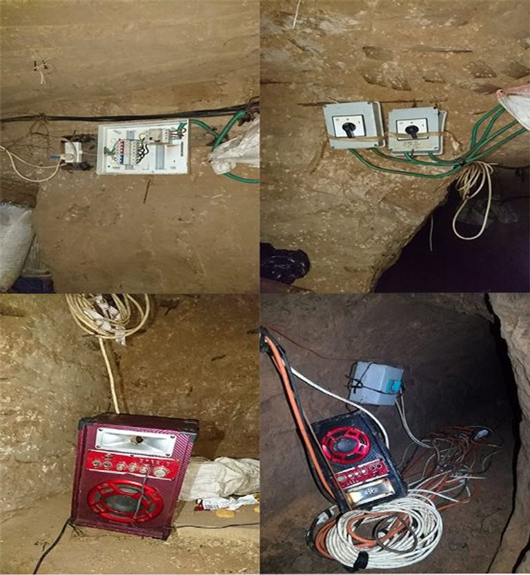 تدمير 9 فتحات أنفاق وضبط 40 قنبلة على شريط الحدود بشمال سيناء تدمير 9 فتحات أنفاق وضبط 40 قنبلة على شريط الحدود بشمال سيناء