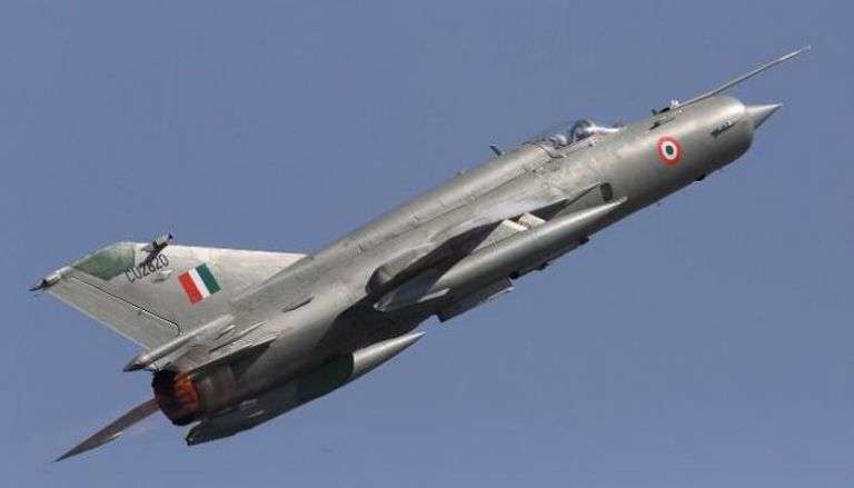طائرة مقاتلة هندية من طراز ميج 21