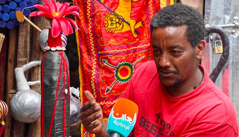 الفنان الإثيوبي جزاتشو نجوسي