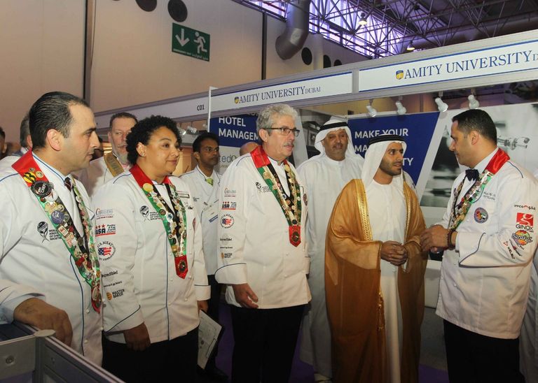 مسابقة الطهي الأكبر عالميا "صالون كولينير الإمارات"