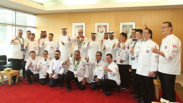 مسابقة الطهي الأكبر عالميا "صالون كولينير الإمارات"