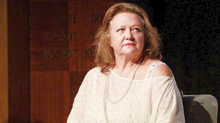 المليارديرة الأسترالية جينا رينهارت