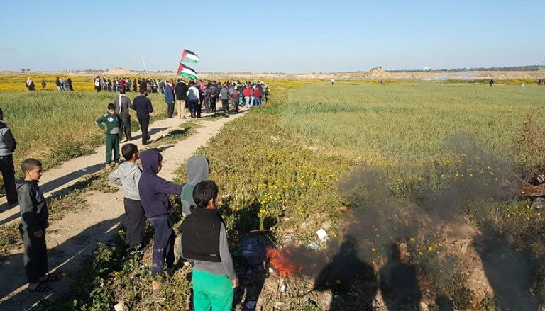 النساء الفلسطينيّات في عمق مسيرة العودة الكبرى