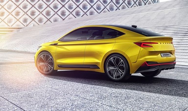 سكودا Vision iV كروس أوفر الكهربائية