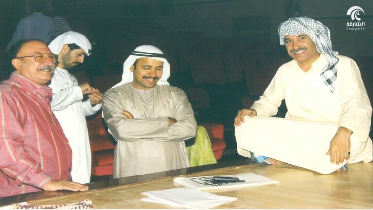 الفنان الإماراتي حميد سمبيج
