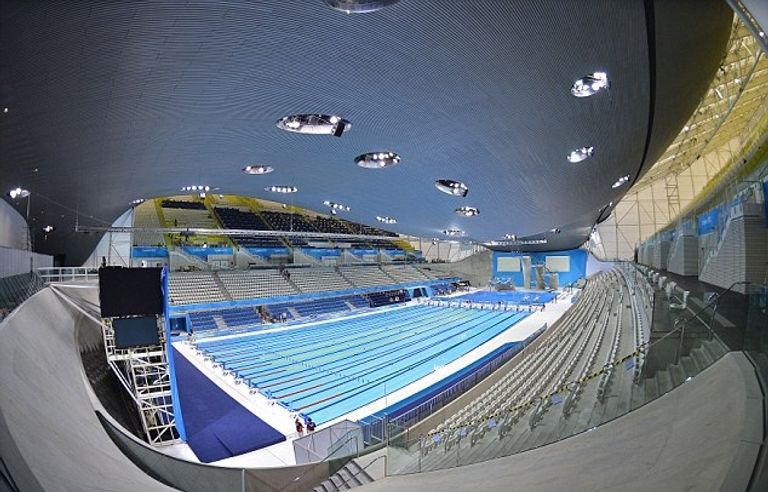 المعمارية العراقية زها حديد - صورة أرشيفية