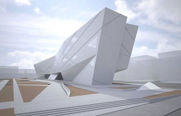 المعمارية العراقية زها حديد - صورة أرشيفية