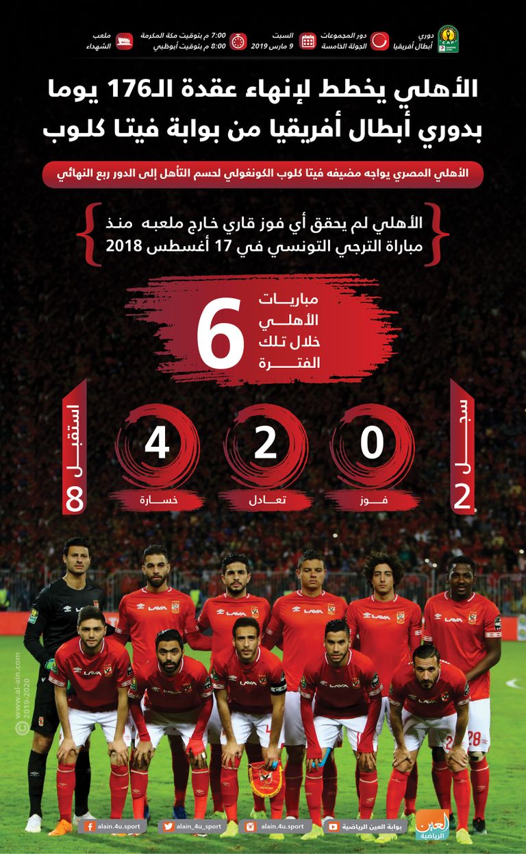 فريق الأهلي المصري